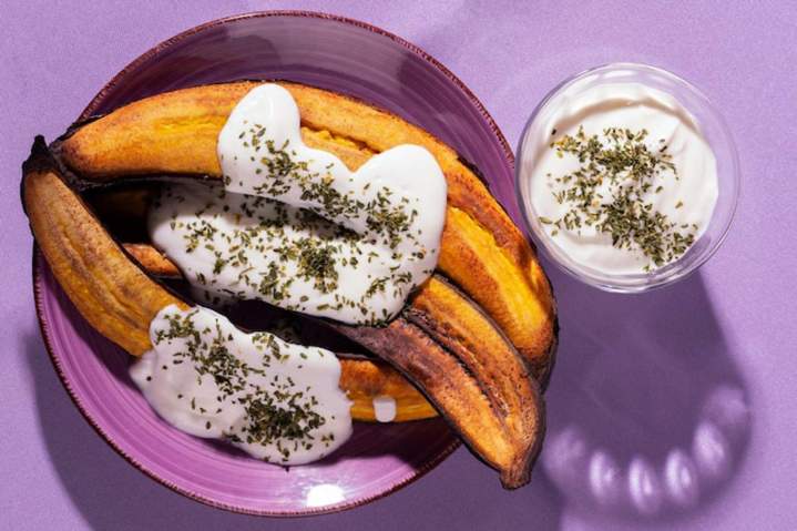 Banane flambée Étel
